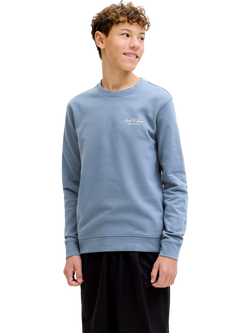 Jack & Jones Kids' Archive Sweatshirt, Blue Mirage - view 2, Blue Mirage