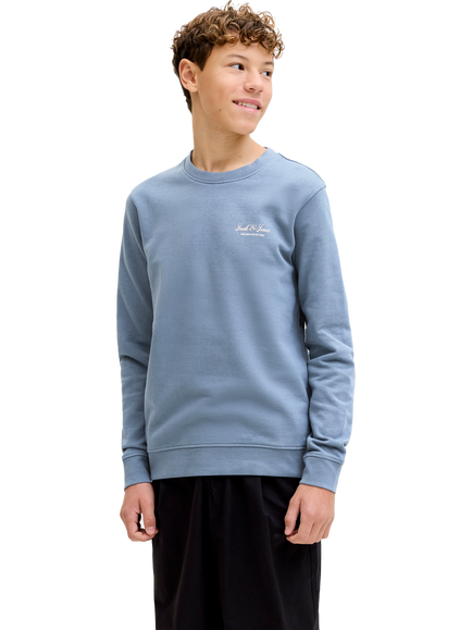 Jack & Jones Kids' Archive Sweatshirt, Blue Mirage - view 2, Blue Mirage