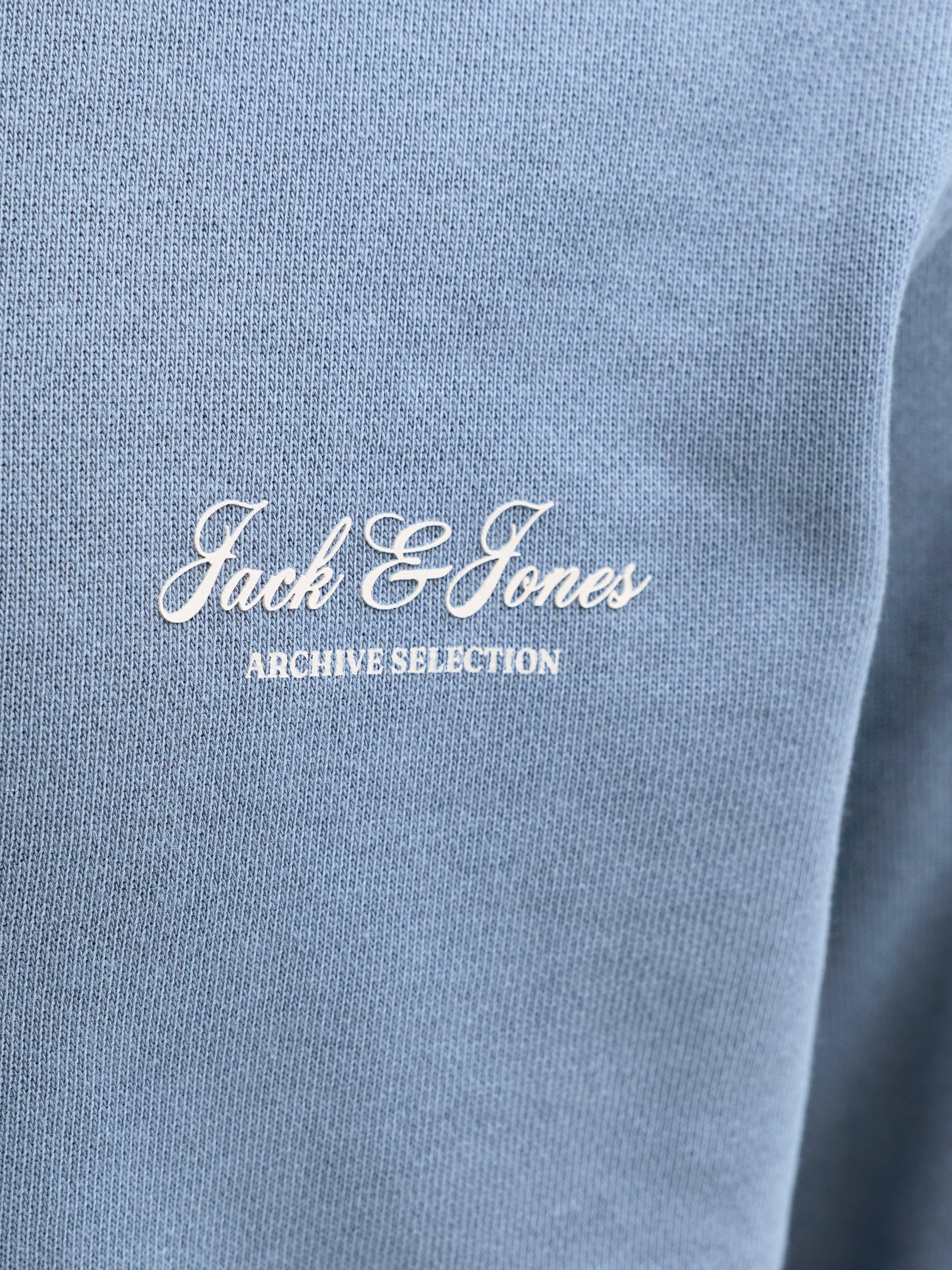 Product image 5 of 7, which shows Jack & Jones Kids' Archive Sweatshirt, Blue Mirage, 8 years