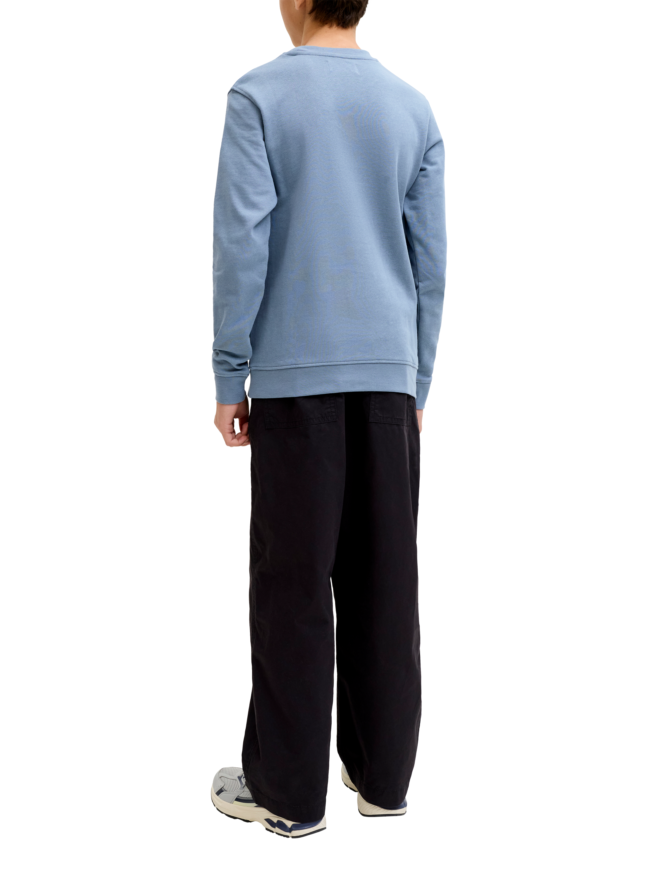 Product image 6 of 7, which shows Jack & Jones Kids' Archive Sweatshirt, Blue Mirage, 8 years