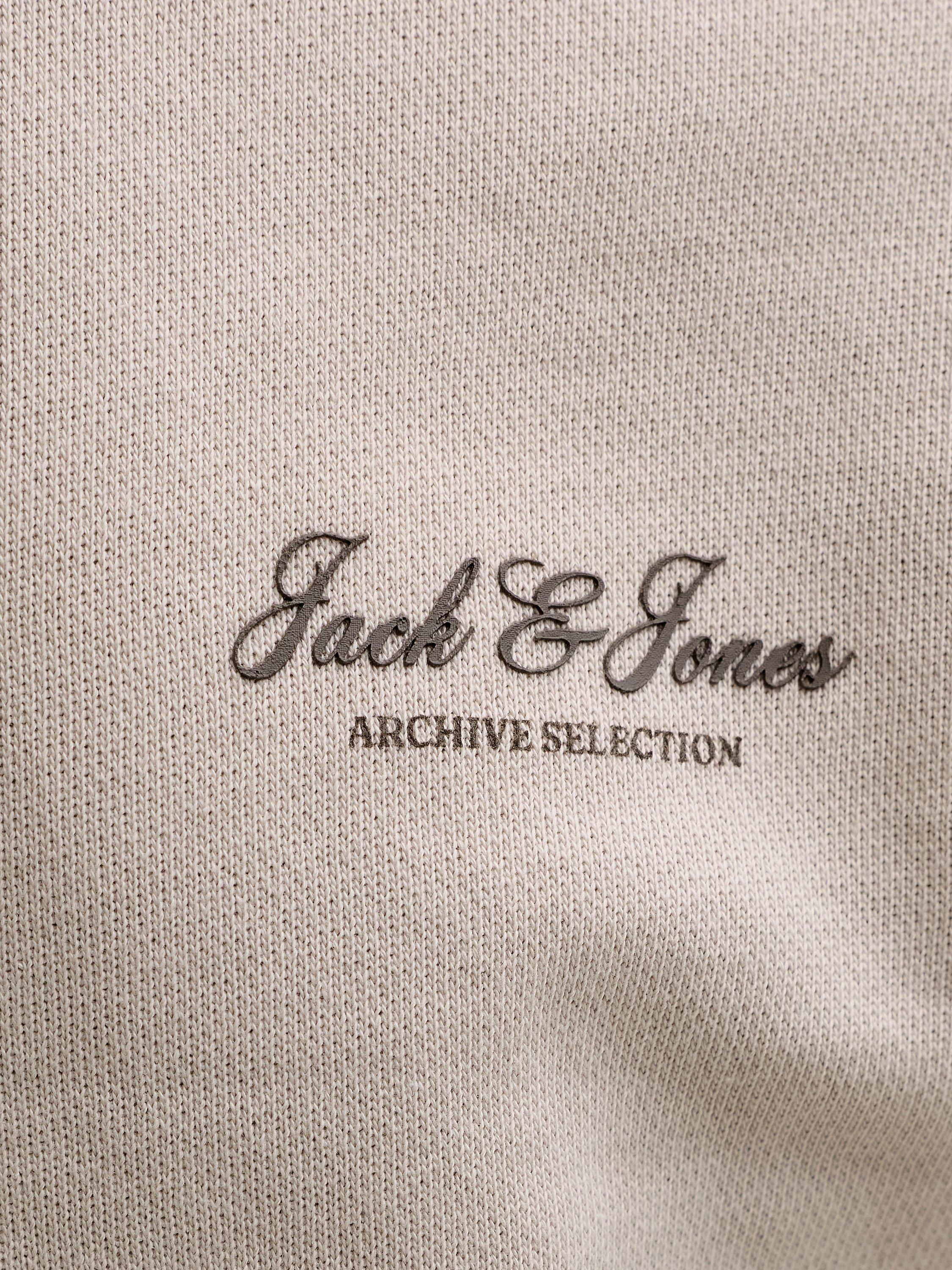 Product image 3 of 6, which shows Jack & Jones Kids' Archive Crew Neck Sweatshirt, Moonbeam, 8 years