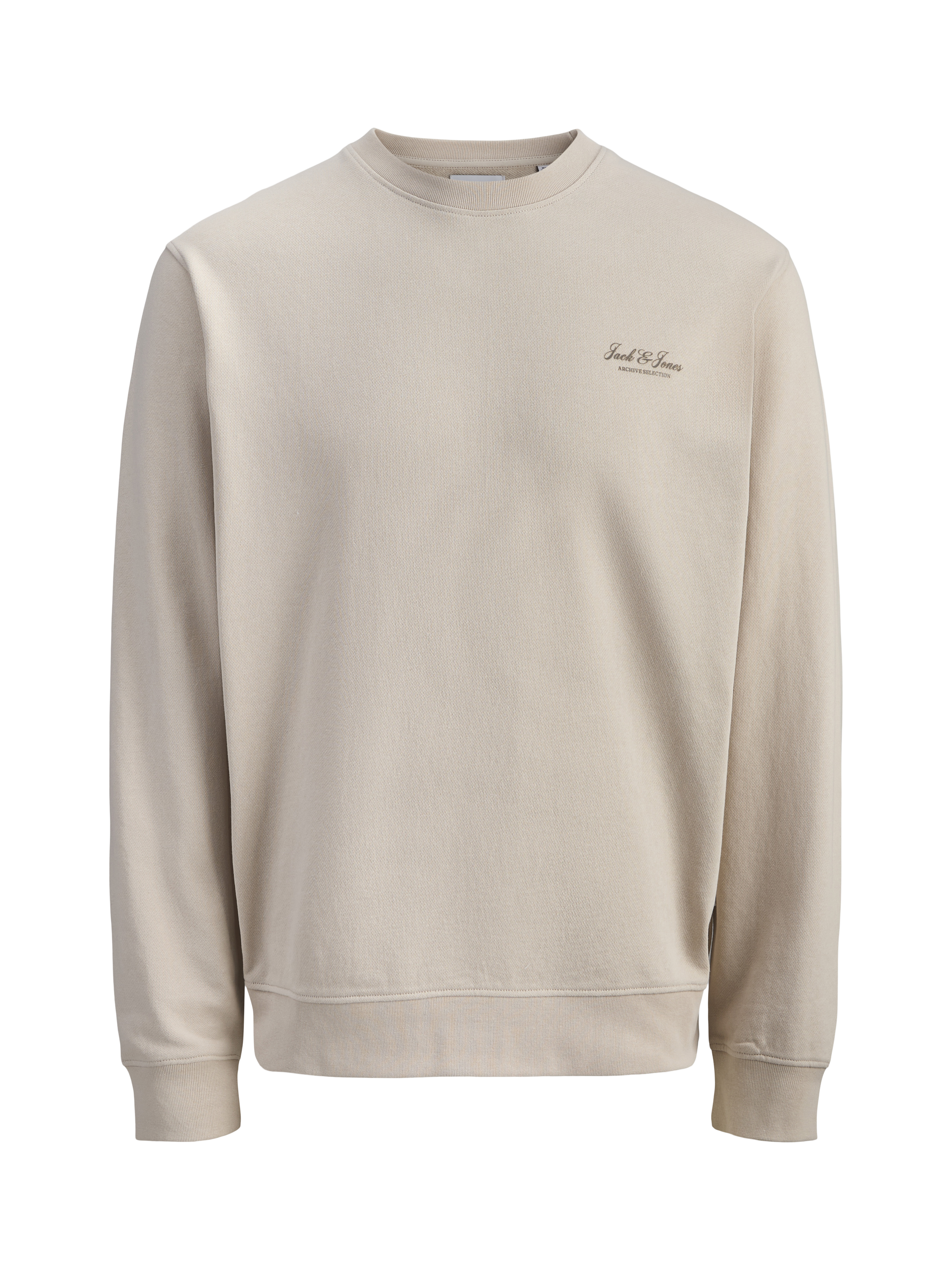Product image 6 of 6, which shows Jack & Jones Kids' Archive Crew Neck Sweatshirt, Moonbeam, 8 years