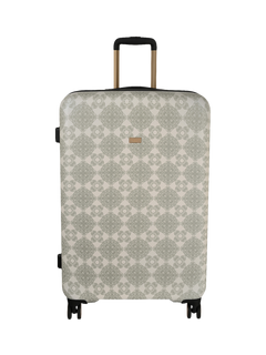 Radley Large Crochet Suitcase, Pale Olive