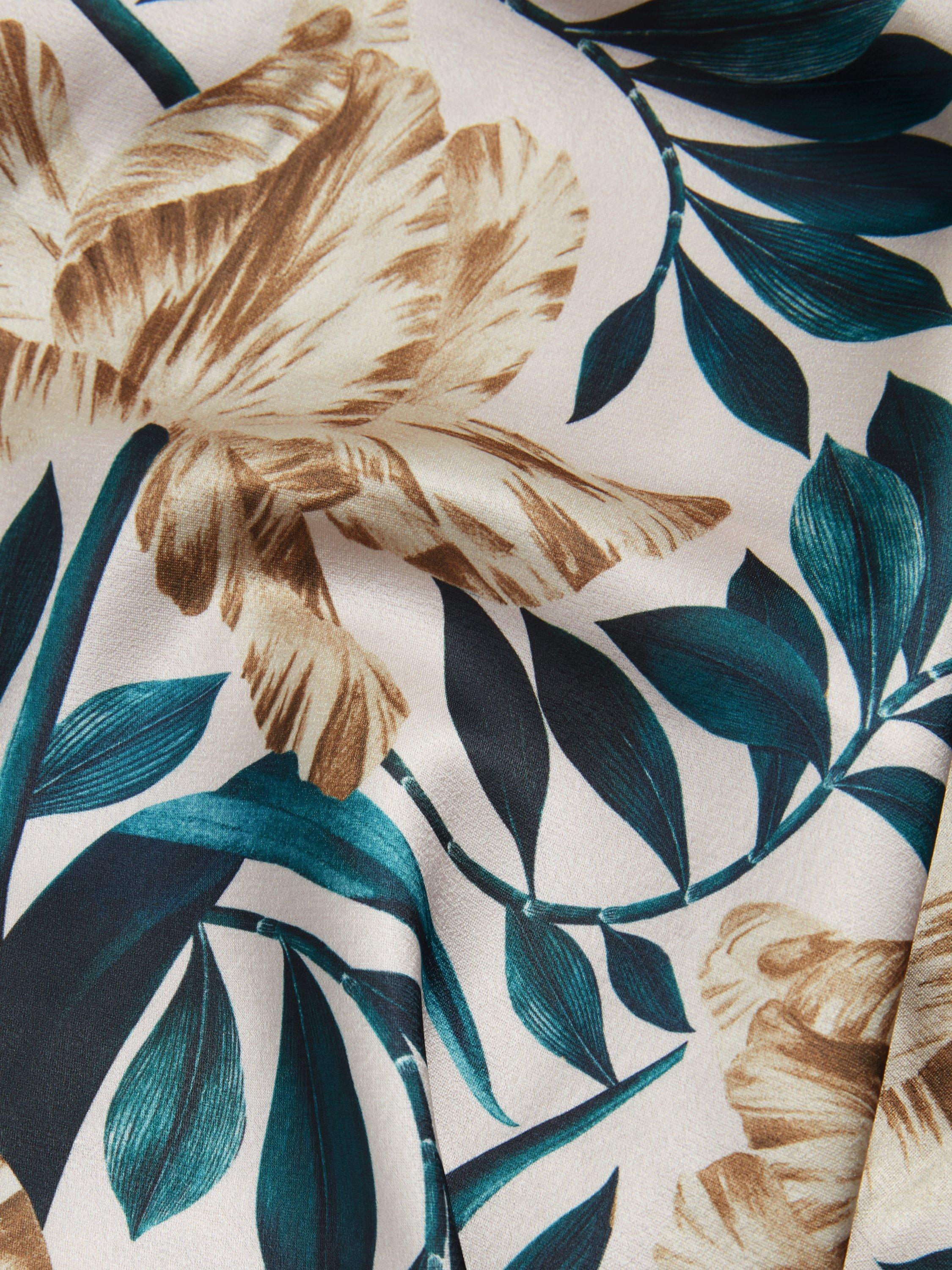 Product image 5 of 7, which shows Ted Baker Aibee Cap Sleeve Floral Print Midi Dress, Multi, 8