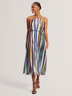 Ted Baker Azurra Stripe Maxi Dress, Multi, Multi