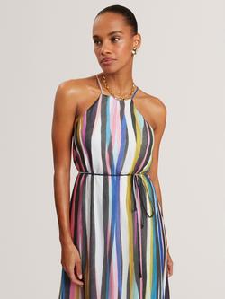 Ted Baker Azurra Stripe Maxi Dress, Multi - view 2, Multi