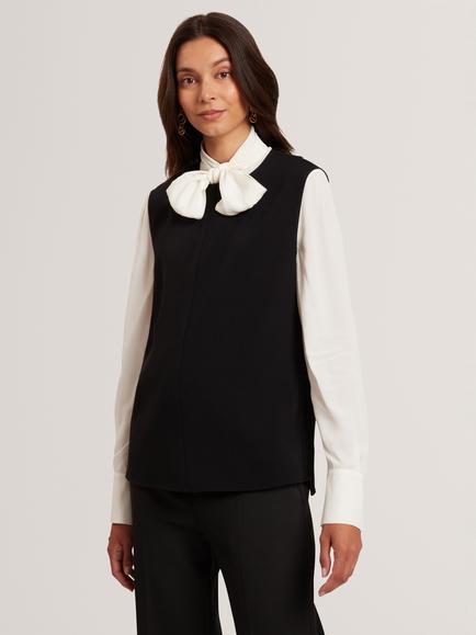 Ted Baker Marmia Sleeveless Top, Black, Black