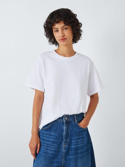 AND/OR Authentic Crew Neck T-Shirt, White
