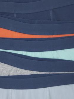 John Lewis Kids' Solid Trunks, Pack of 5, Multi - view 2, Multi