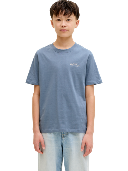 Jack & Jones Kids' Archive T-Shirt, Blue Mirage, Blue Mirage