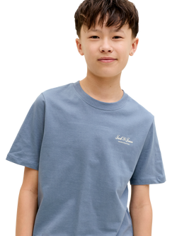 Jack & Jones Kids' Archive T-Shirt, Blue Mirage - view 2, Blue Mirage