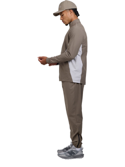 REFLO Men's Brembo UPF 50+ Water-Repellent Sports Trousers, Dolomite Brown - view 2, Dolomite Brown