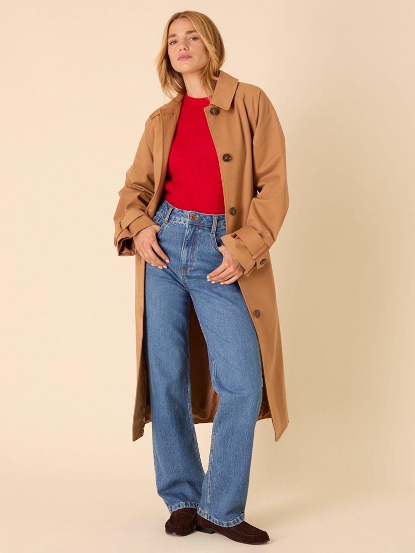 Product image 2 of 4, which shows Nobody's Child Bramiola Trench Coat, Camel, XS