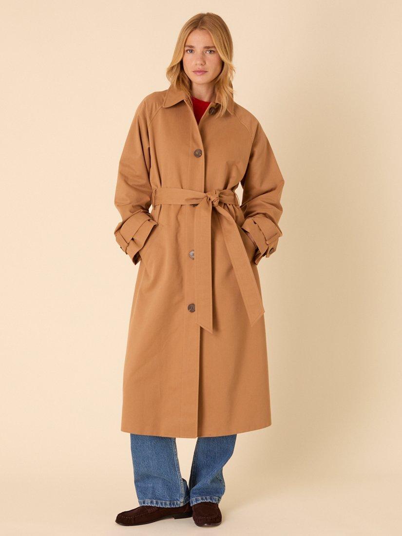 Product image 3 of 4, which shows Nobody's Child Bramiola Trench Coat, Camel, XS