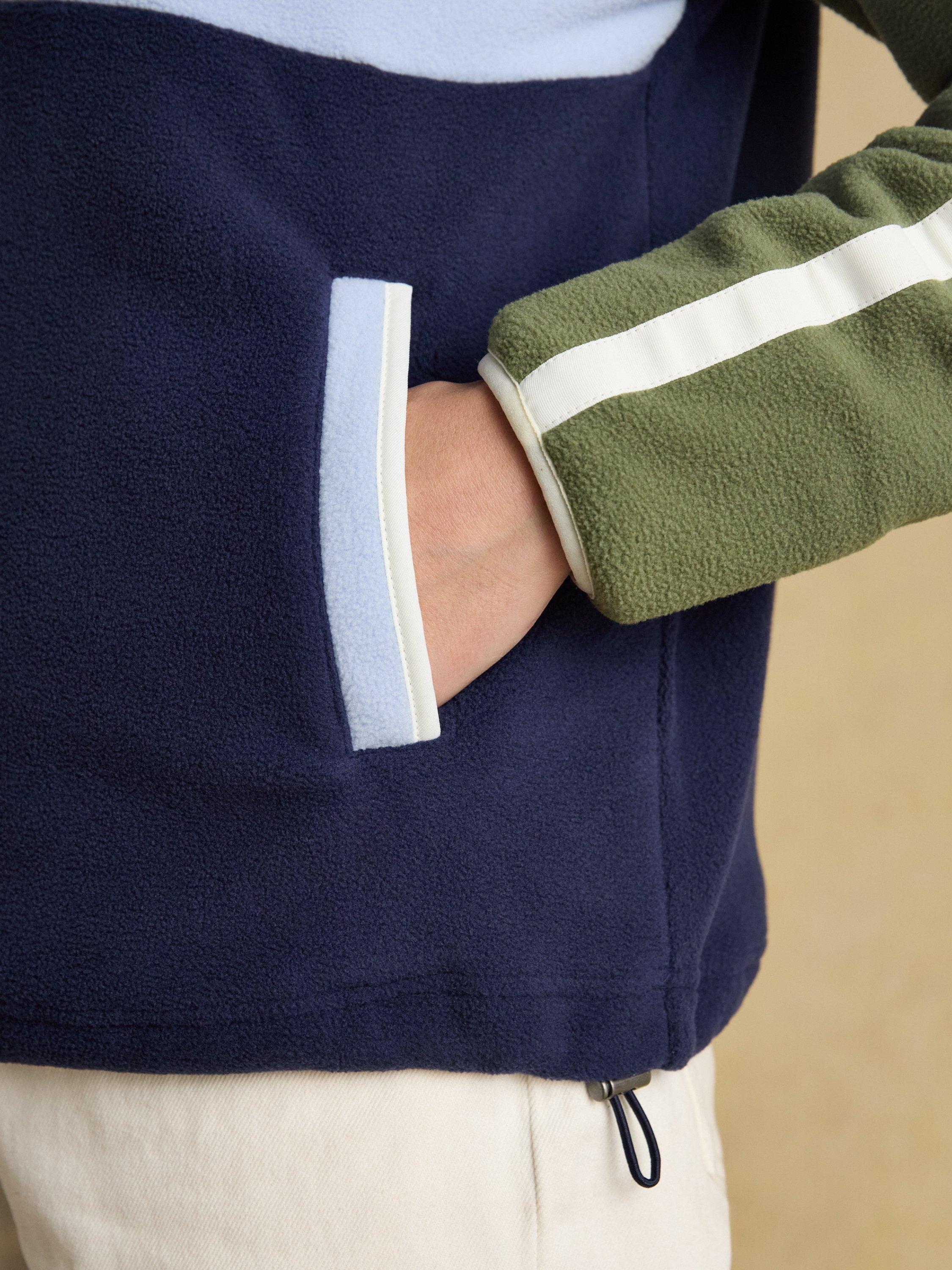 Product image 7 of 7, which shows Joules Hotchpotch 1/4 Zip Jumper, Multi, 6