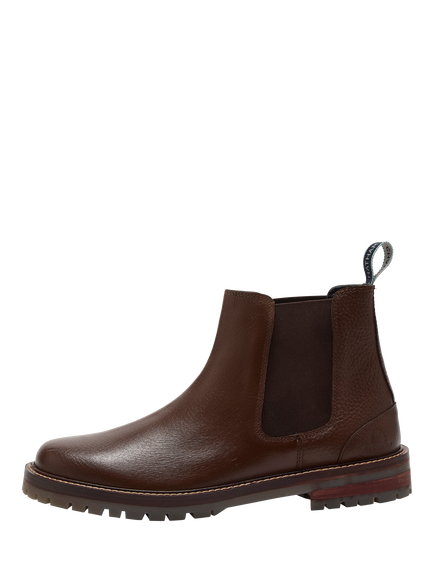 Chatham Findhorn Leather Chelsea Boots, Brown - view 2, Brown