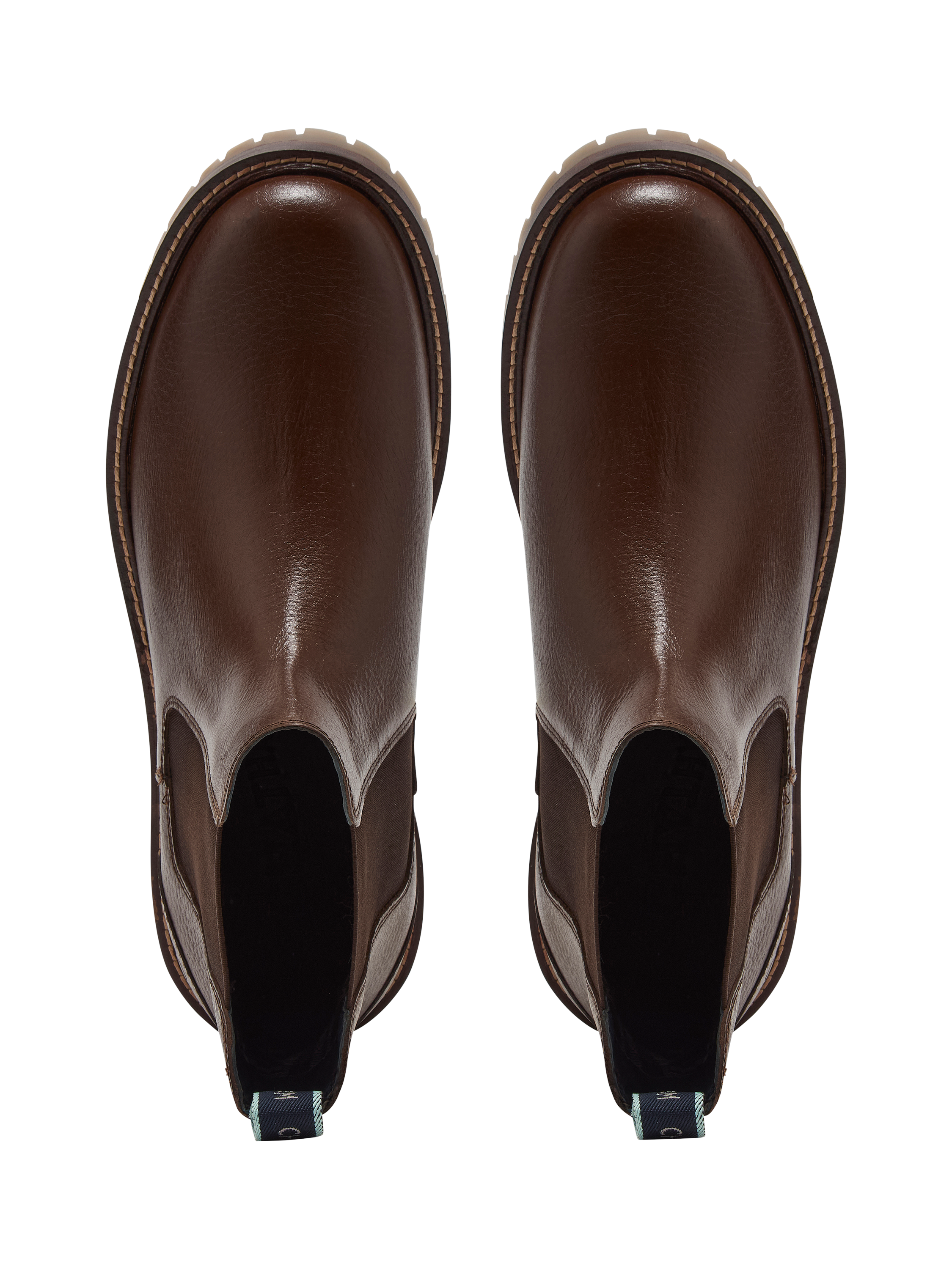 Product image 3 of 4, which shows Chatham Findhorn Leather Chelsea Boots, Brown, 7