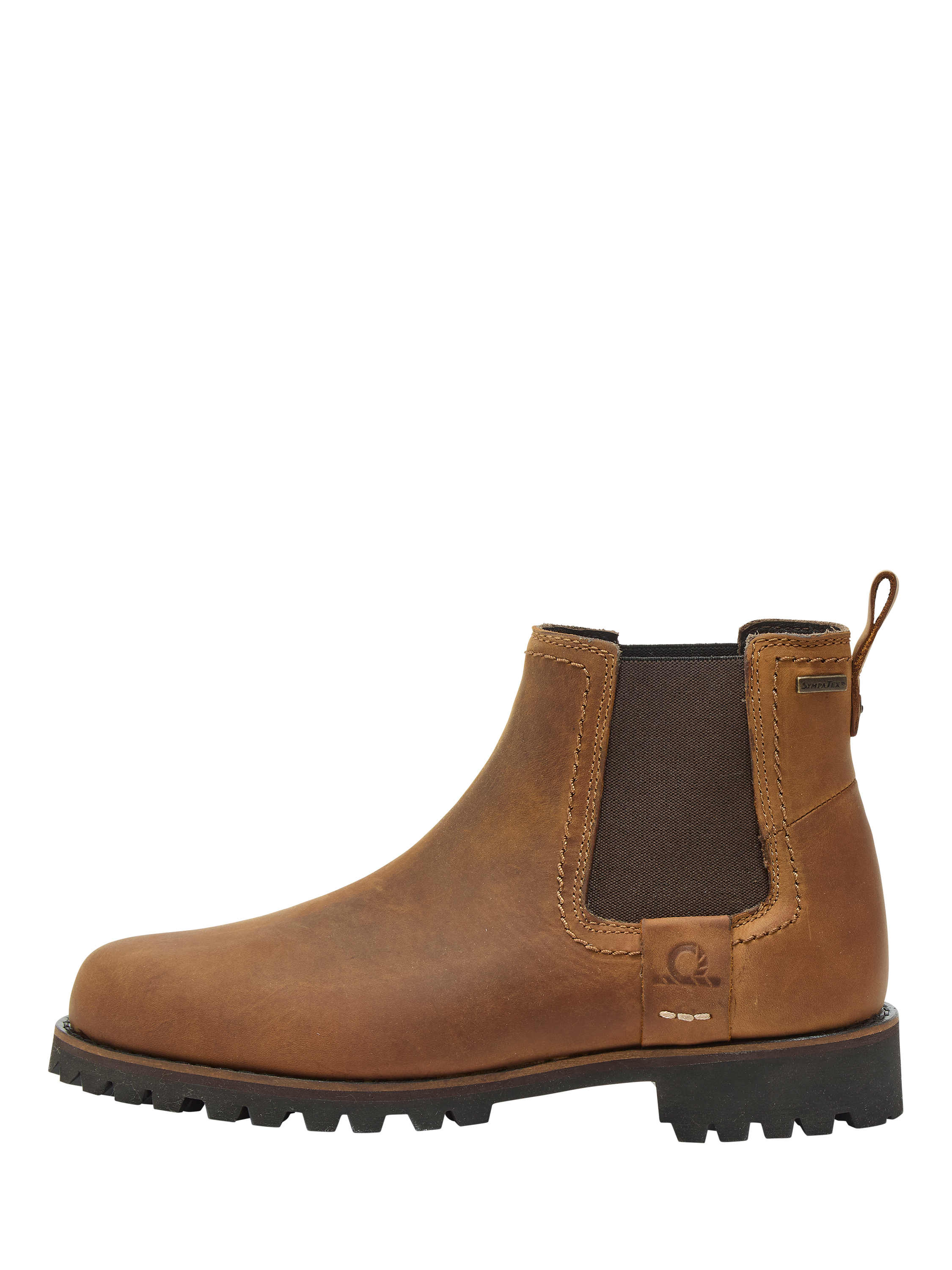 Product image 2 of 4, which shows Chatham Southill II Leather Chelsea Boots, Walnut, 7
