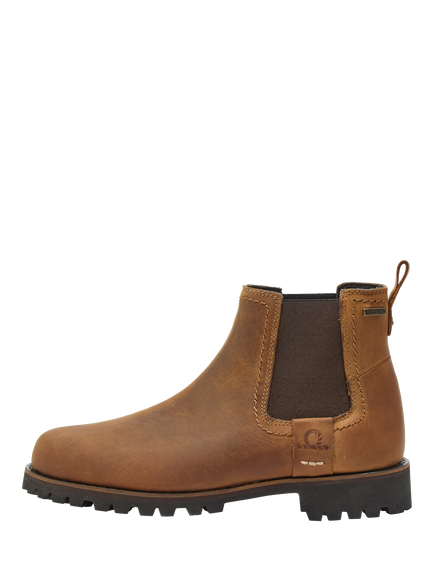 Chatham Southill II Leather Chelsea Boots, Walnut - view 2, Walnut