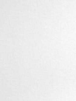 John Lewis Crosshatch Cotton Slub Slot Top/Hidden Tab Voile Panel, White, White