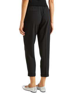 Benetton Ankle Length Tailored Cigarette Trousers - view 2, Black