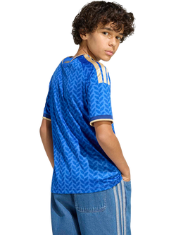 adidas Kids' Italy 26 Home Football Jersey, Bold Blue - view 2, Bold Blue