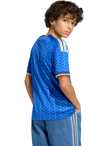 adidas Kids' Italy 26 Home Football Jersey, Bold Blue - view 2, Bold Blue
