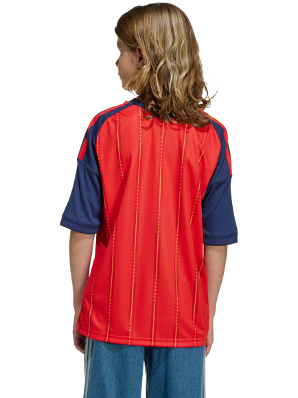 adidas Kids' Spain 26 Home Youth Football Shirt, Vivid Red - view 2, Vivid Red