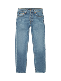 Nudie Jeans Solid Ollie Slim Fit Jean, Blue Bur, Blue Blur
