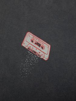 Nudie Jeans Roy Salty Tracks T-Shirt - view 2, Antracite