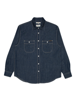 Nudie Jeans Julian Denim Shirt, Blue - view 2, Blue