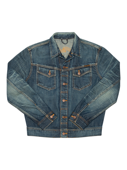 Nudie Jeans Conny Slim Fit Denim Jacket, Blue, Blue
