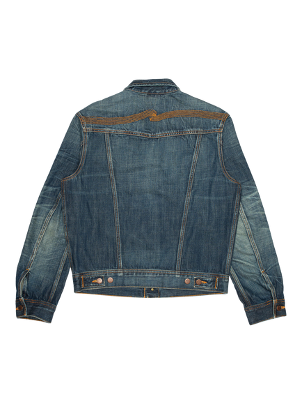 Nudie Jeans Conny Slim Fit Denim Jacket, Blue - view 2, Blue
