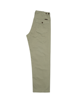 Nudie Jeans Tuff Tony Trousers, Pale Green - view 2, Pale Green