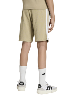 adidas Kids' Essentials Drawstring Shorts, Beige/White - view 2, Beige/White