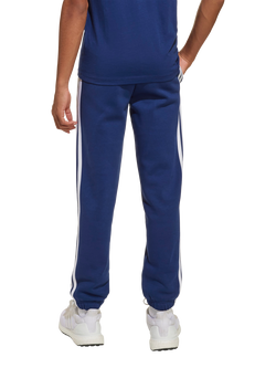 adidas Kids' Classic 3-Stripes Joggers, Dark Blue/White - view 2, Dark Blue/White