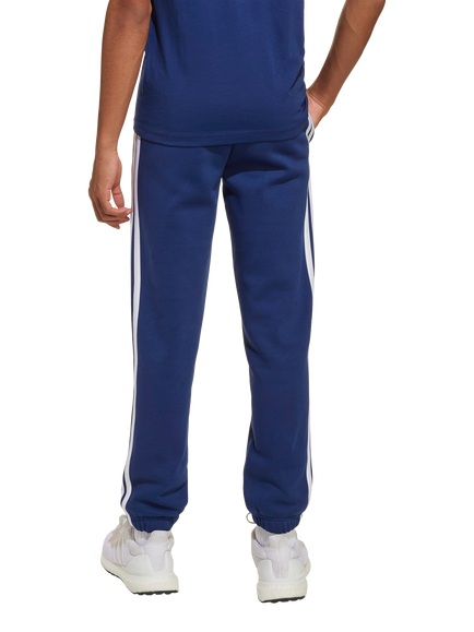adidas Kids' Classic 3-Stripes Joggers, Dark Blue/White - view 2, Dark Blue/White