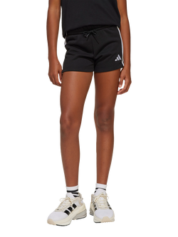 adidas Kids' Classic 3-Stripes Shorts, Black/White, Black/White