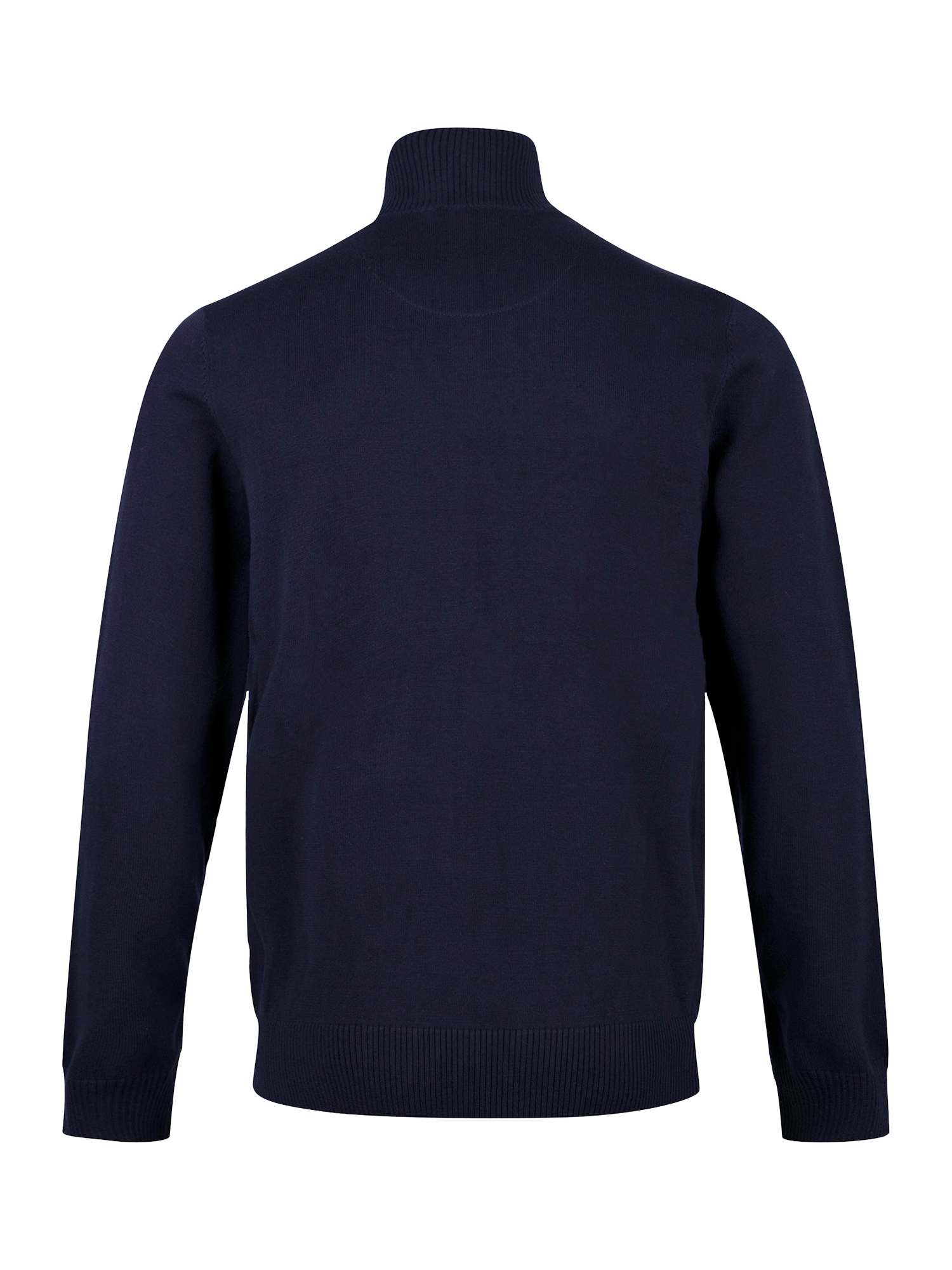 Product image 5 of 6, which shows LUKE 1977 Pretender Half Zip Cotton Jumper, Dark Navy, S