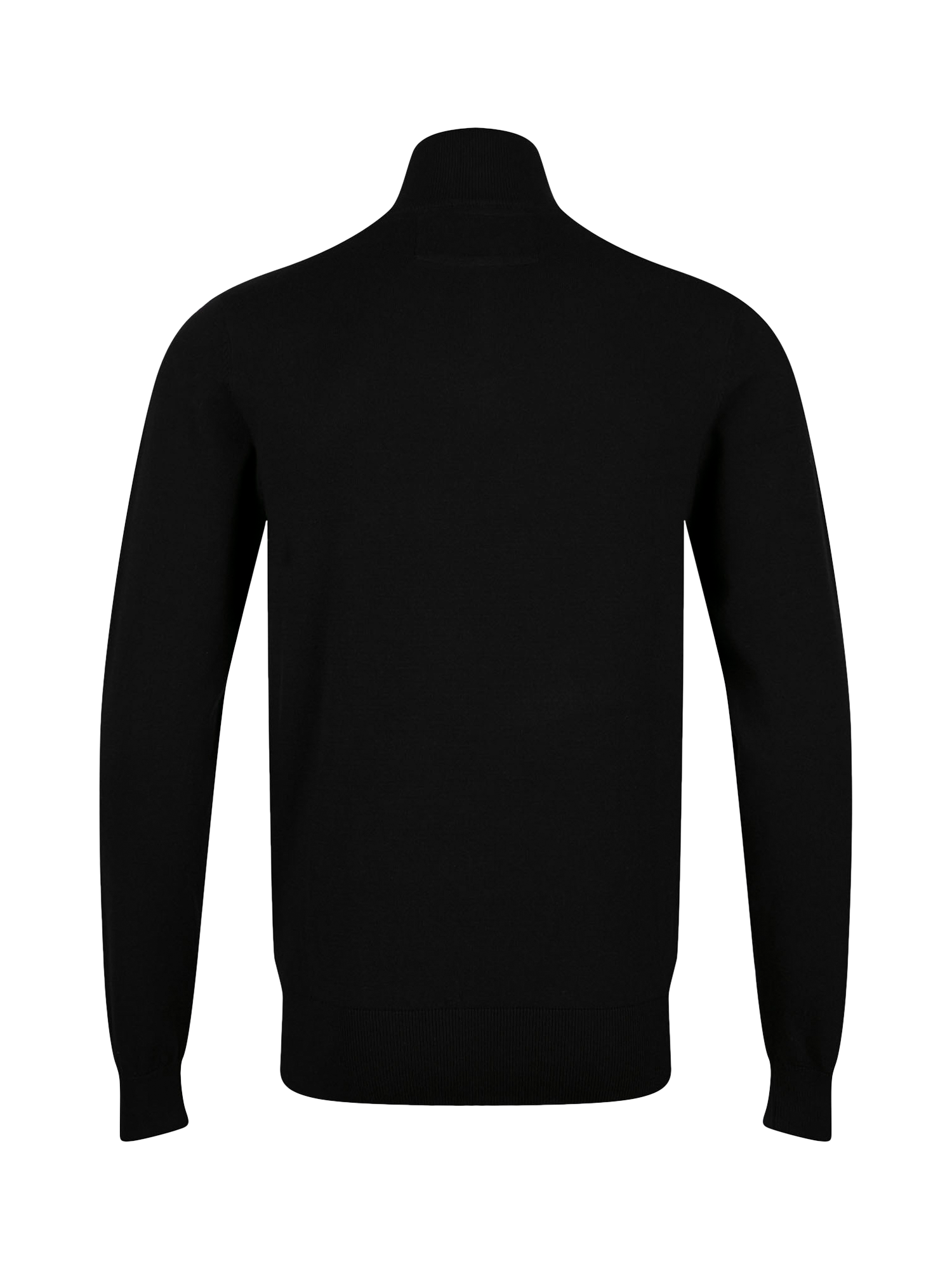 Product image 5 of 6, which shows LUKE 1977 Jenson Half Zip Cotton Jumper, Black, S