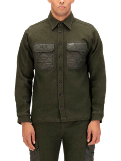 LUKE 1977 Down Clover Shirt, Dark Green, Dark Green