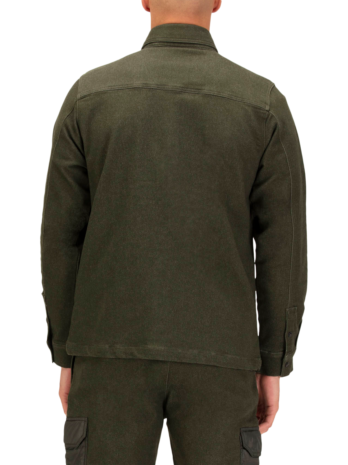 Product image 2 of 8, which shows LUKE 1977 Down Clover Shirt, Dark Green, S