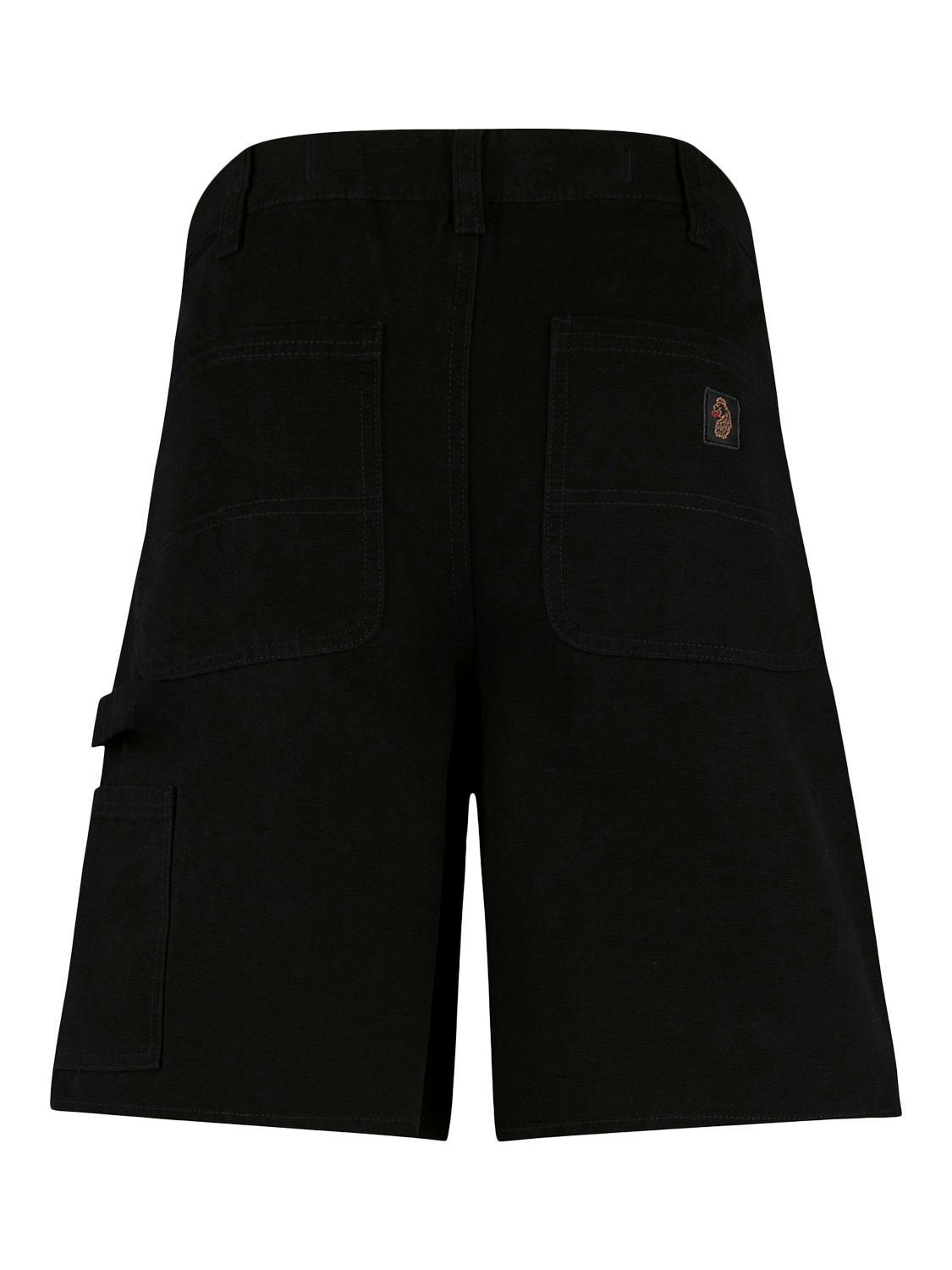 Product image 5 of 7, which shows LUKE 1977 Molfre Cotton Carpenter Shorts, Black, 28R