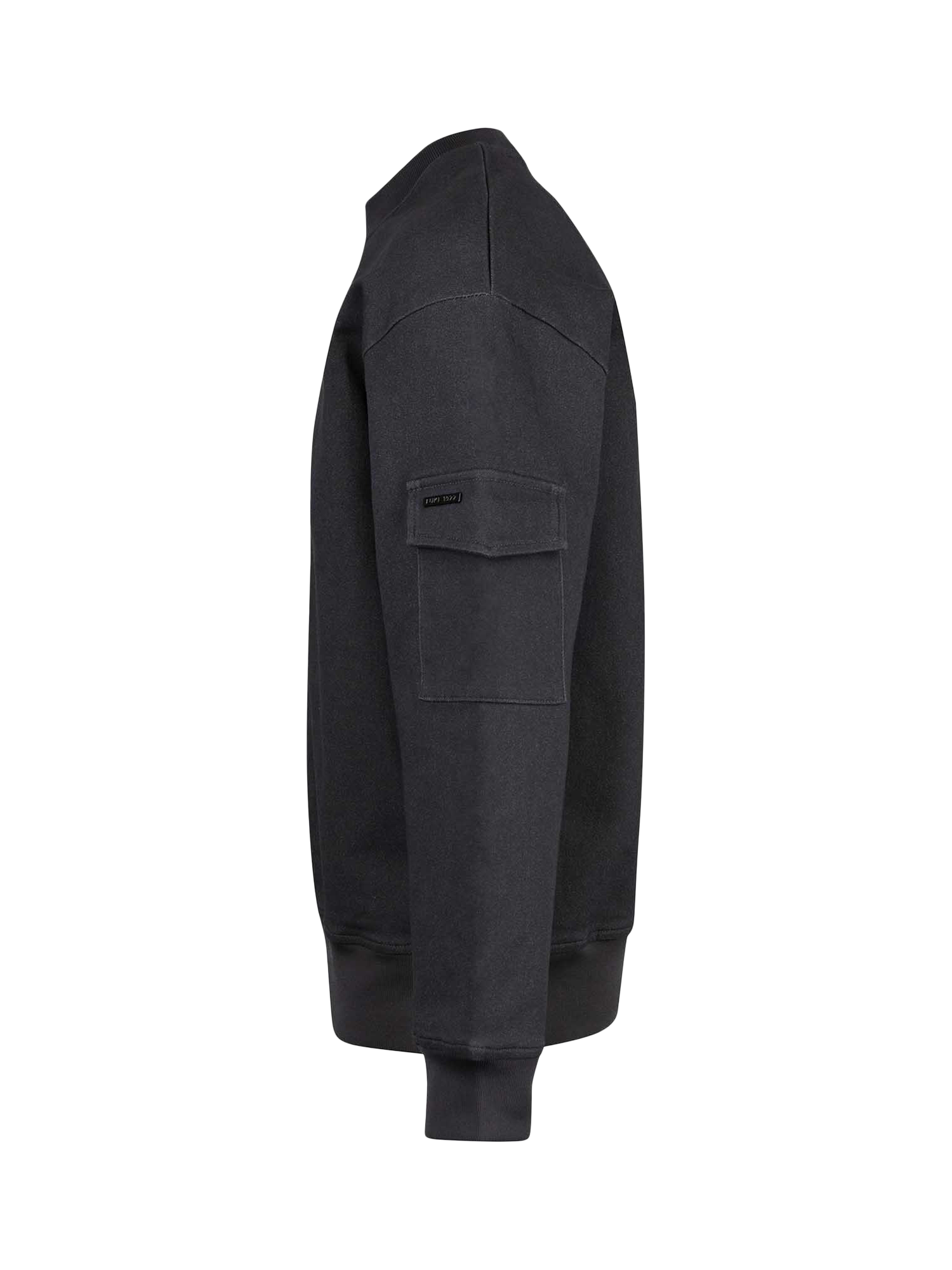 Product image 6 of 8, which shows LUKE 1977 Caleta Cotton Blend Sweatshirt, Charcoal, S