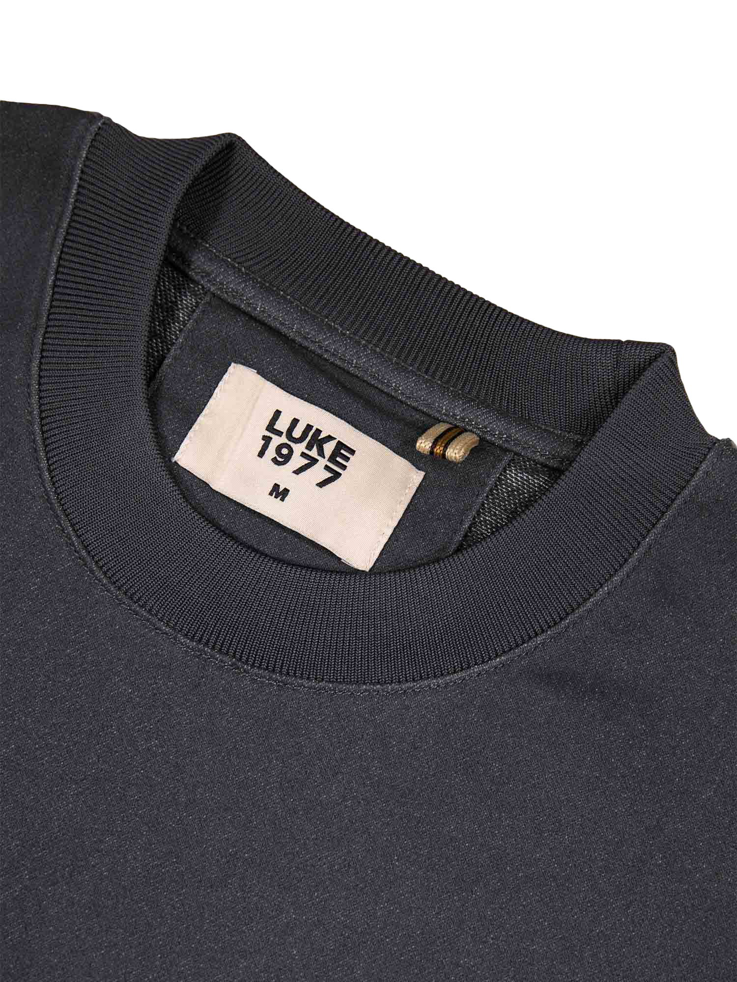 Product image 7 of 8, which shows LUKE 1977 Caleta Cotton Blend Sweatshirt, Charcoal, S