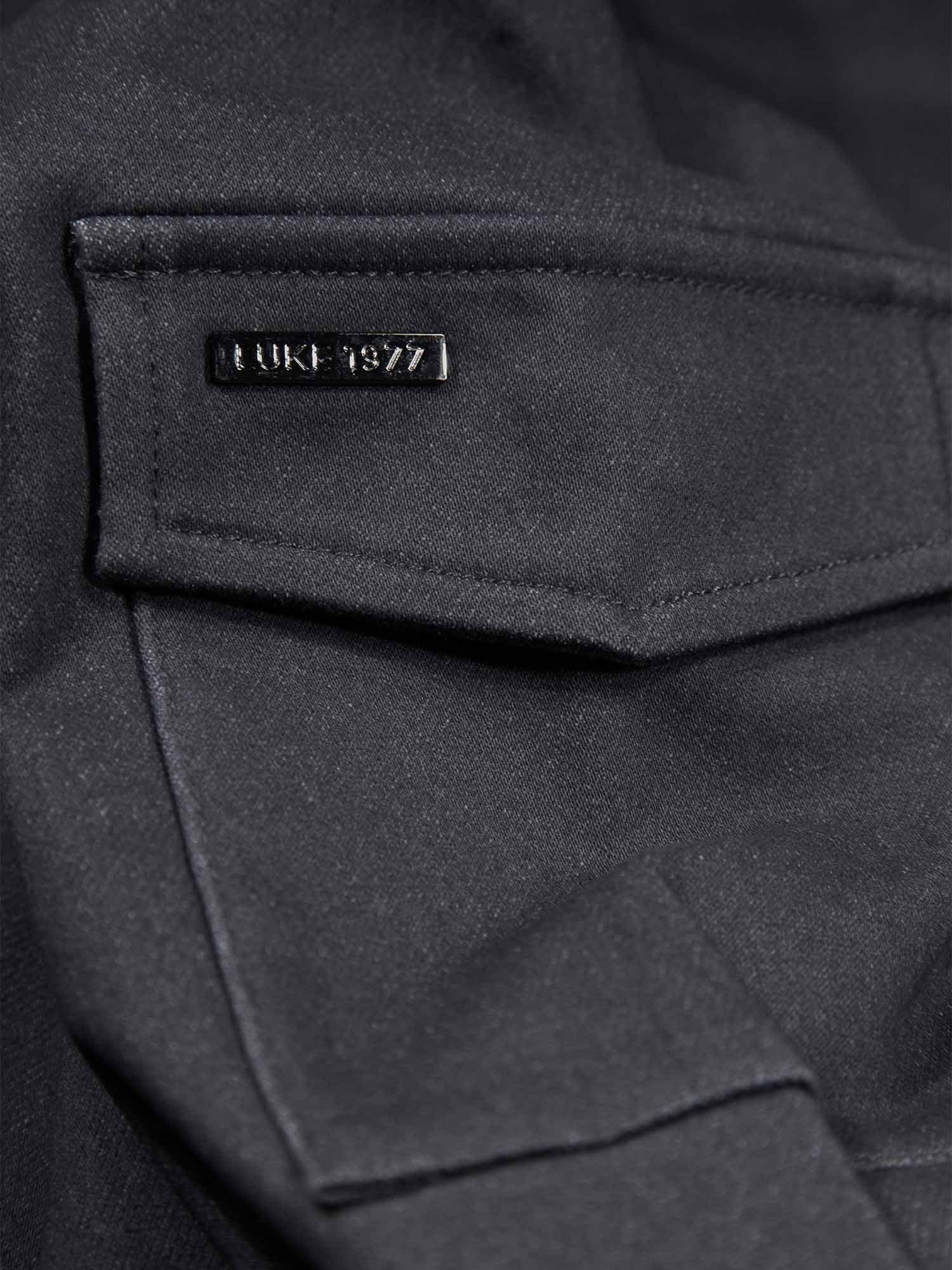 Product image 8 of 8, which shows LUKE 1977 Caleta Cotton Blend Sweatshirt, Charcoal, S