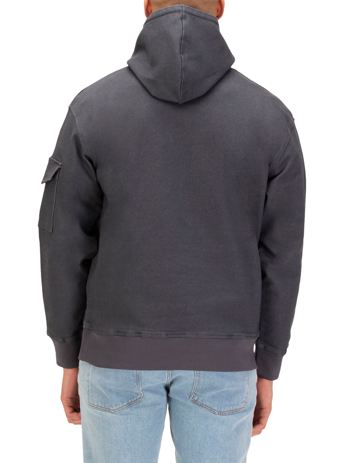 Product image 2 of 8, which shows LUKE 1977 Marlin Cotton Blend Hoodie, Charcoal, S