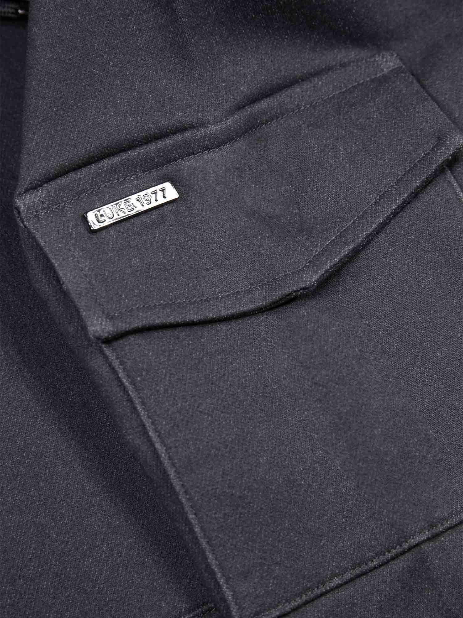 Product image 7 of 8, which shows LUKE 1977 Marlin Cotton Blend Hoodie, Charcoal, S