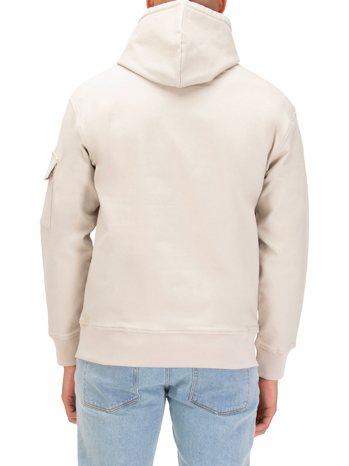 Product image 2 of 7, which shows LUKE 1977 Marlin Cotton Blend Hoodie, Stone, S