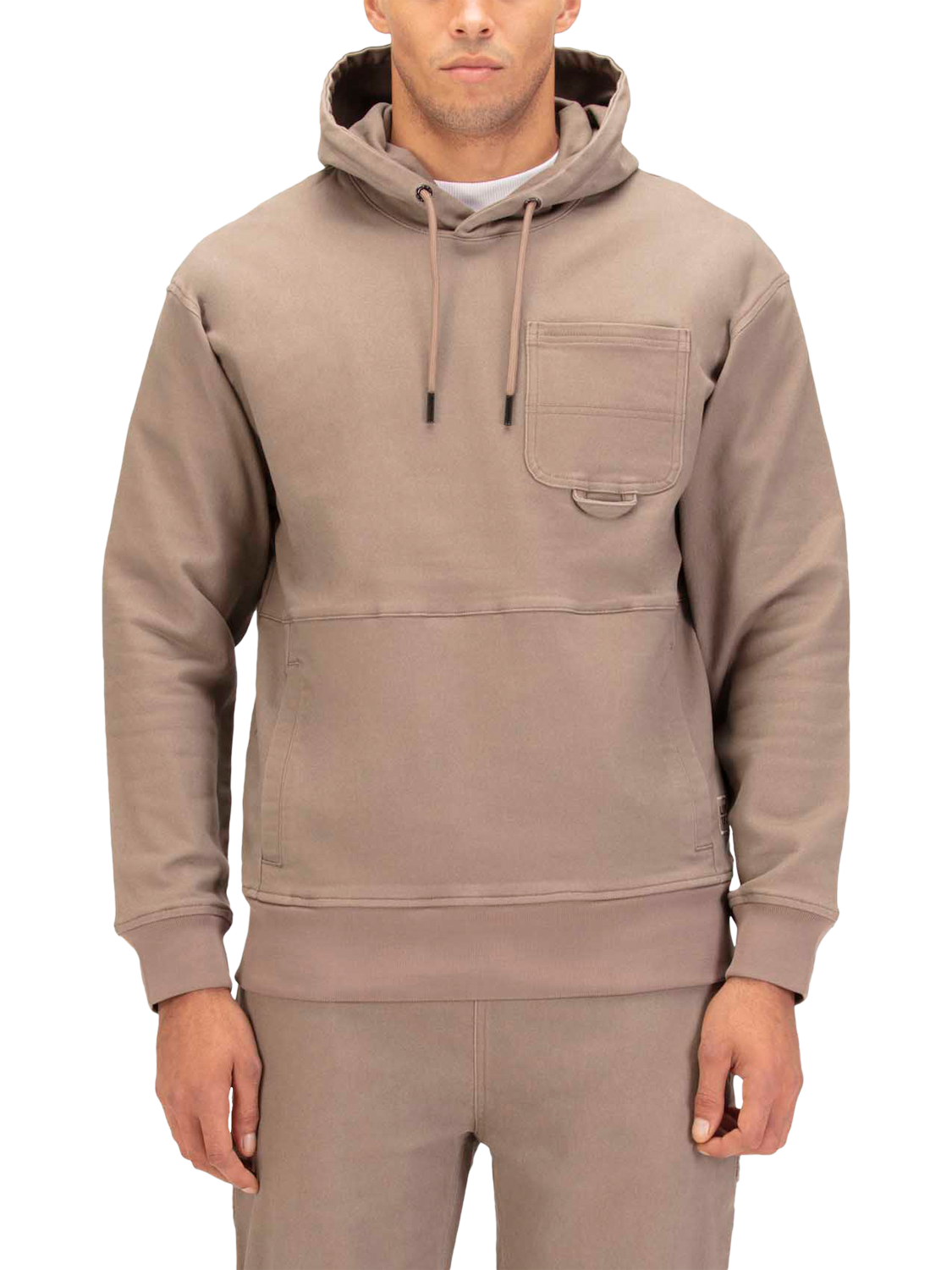 Product image 1 of 8, which shows LUKE 1977 Miter Cotton Blend Hoodie, Hardnut, S